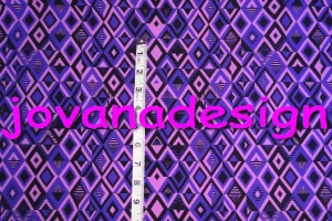 Diamonds Purple Black