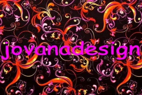 Floral Black Orange Fuchsia.webp