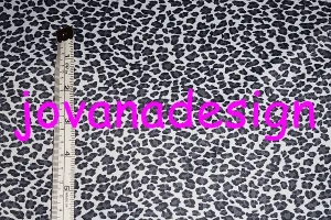 Leopard Black White Small