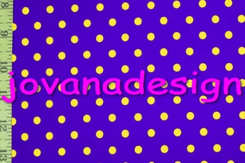 Polka Dot Purple Yellow Small.webp